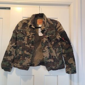 Levi's Boys Camouflage Denim Jacket